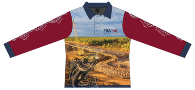 FITZROY CROSSING - BROOKING BRIDGE SPECIAL EDITION FISHING SHIRT - PRE RELEASE