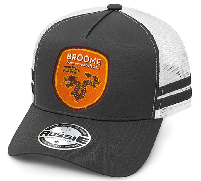Broome Soccer Assocation - Trucker Cap  **Orders taken by Tuesday 9th September to ensure on time delivery for Country Week**