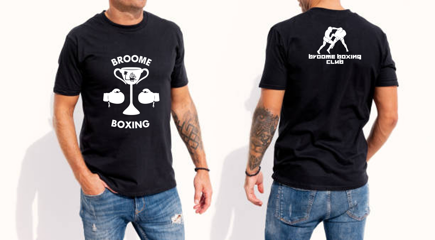 BROOME BOXING CLUB RETRO TEESHIRT 2024  - KIDS BLACK