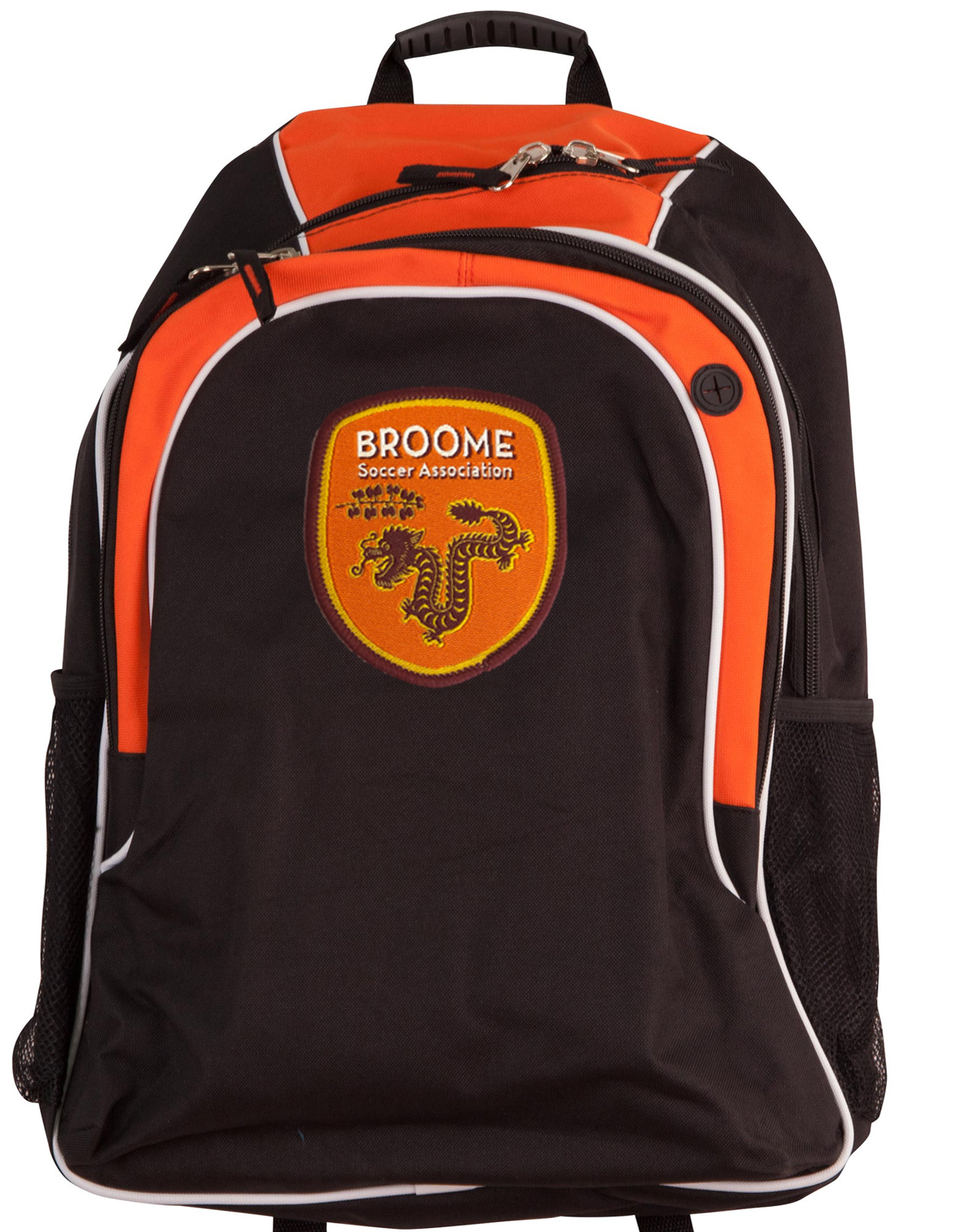 Broome Soccer Association - Team Travel Backpack **Orders taken by Tuesday 9th September to ensure on time delivery for Country Week**