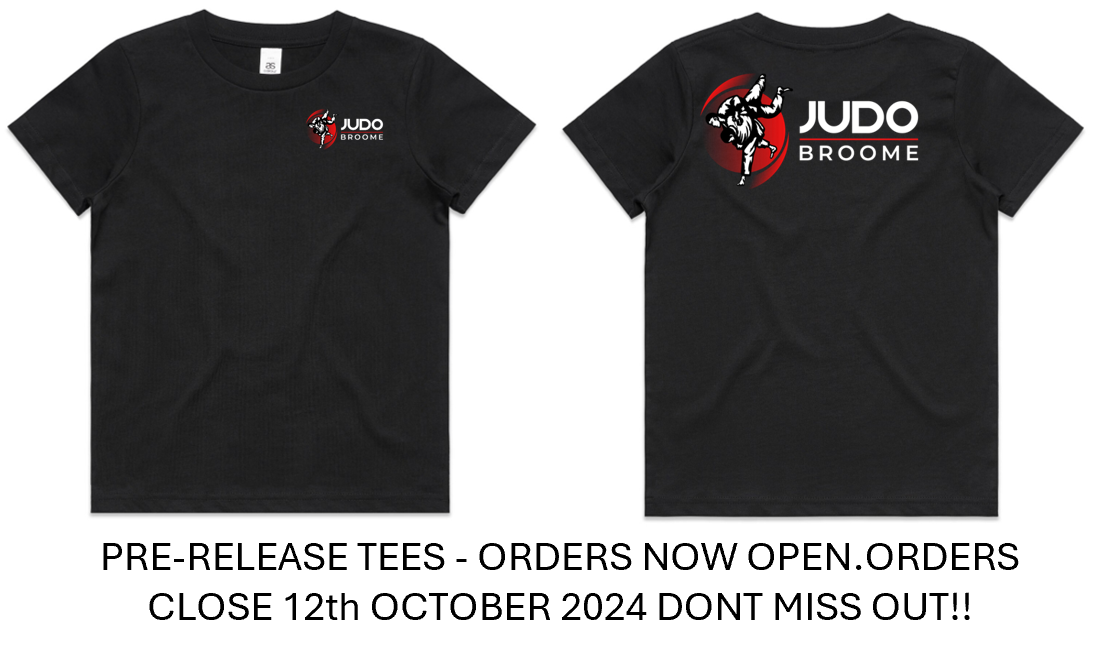 Judo Broome Tees - BLACK