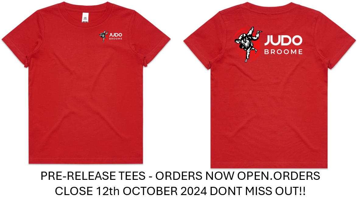 Judo Broome Tees - RED
