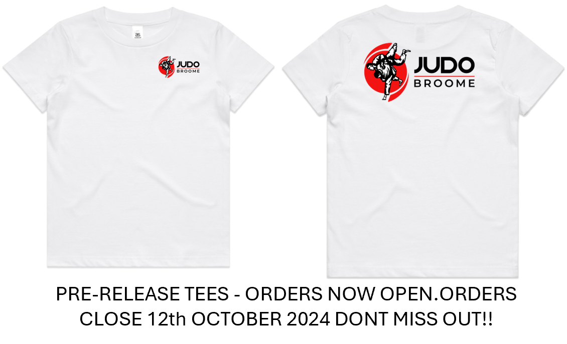 Judo Broome Tees - WHITE