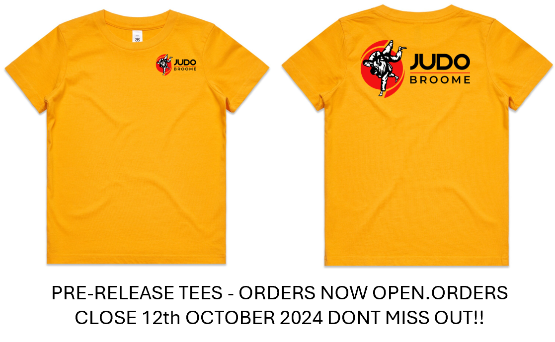 Judo Broome Tees - GOLD