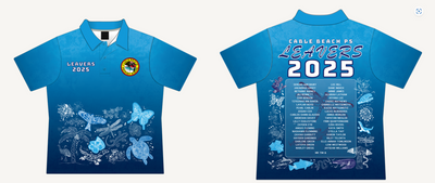 CABLE BEACH GRADE SIX LEAVERS POLOS 2025 - PRE RELEASE