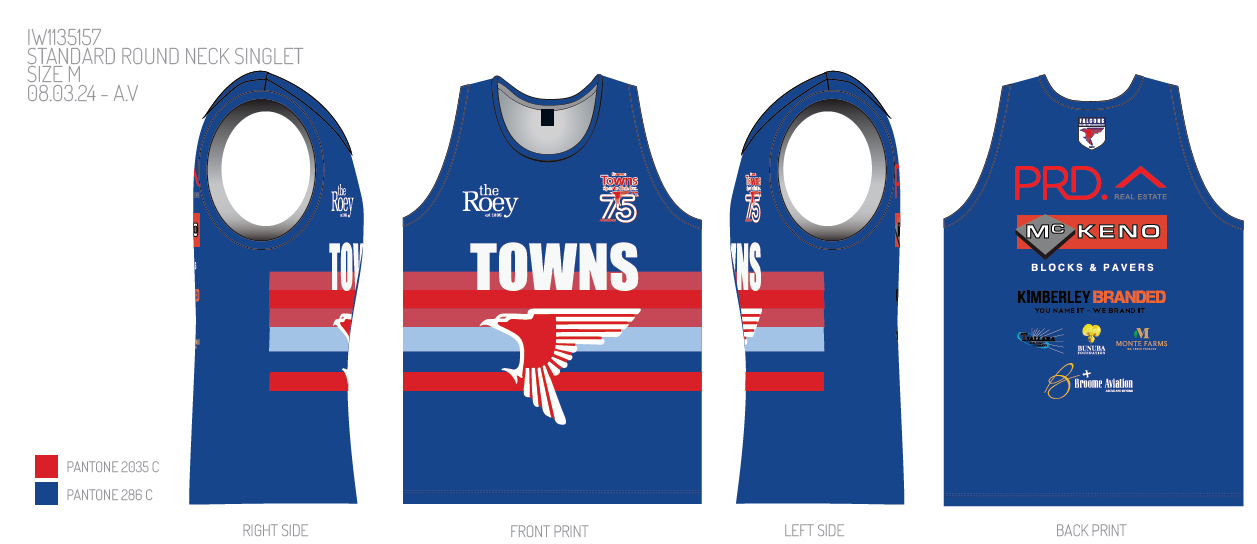 2024 - 75th Anniversary Club SINGLET - WOMEN